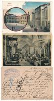 7 db főleg RÉGI képeslap vegyes minőségben / 7 mostly pre-1945 postcards in mixed quality