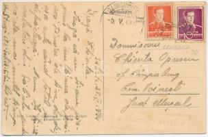 1944 Szelistye, Salistea Sibiului, Saliste; Biserica Eroilor, Biserica cea Mare / templomok / church...