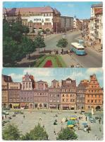 43 db főleg MODERN képeslap vegyes minőségben / 43 mostly modern postcards in mixed quality