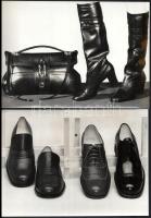 cca 1980-1990 Divatos lábbelik, divatfotók, 4 db, 24×18 cm
