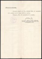 cca 1850-1930 Bíró okmányhagyatéka: kúriai bírói kinevezés, egyéb bírói kinevezések, előléptetések, ...