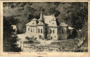 1914 Borpatak, Valea Borcutului; Pokol Elek kastély. Kovács Gyula kiadása / castle (Rb)