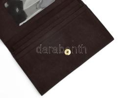 Traveller bőr irattárca, eredeti dobozában, nem használt, 11x17 cm