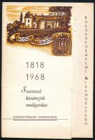 1968 Mosonmagyaróvár, meghívó a Mosonmagyaróvári Agrártudományi Főiskola alapításának 150. évfordulója alkalmából rendezett ünnepségre