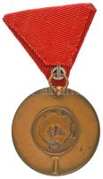 1948. "A Magyar Munka Érdemrend bronz fokozata" zománcozott bronz kitüntetés mellszalagon....