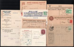 cca 1930 17 db reklámos fejléces boríték mind különböző