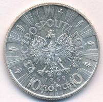 Lengyelország 1939. 10Zl Ag "Józef Pilsudski" T:VF karc
Poland 1939. 10 Zlotych Ag "...