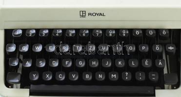 Royal Litton írógép, működő, jó állapotban, tartójában, 30x32x10 cm