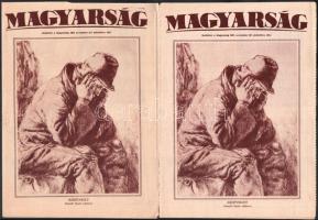 cca 1930 Komjáti-Wanyerka Gyula (1894-1958): Autográf levelek a festőművész, grafikustól, 9 beírt ol...