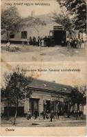 Csene, Tschene, Cenej, Cenei; Zobay Kristóf vegyeskereskedése, Popovchich Sándor Ferenc vaskereskedés üzlete és saját kiadása / shops, publisher&#039;s shop (fl)