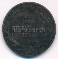 1780S 1kr Cu "Mária Terézia" T:VF