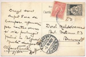 1927 Ómoldova, Ó-Moldova, Alt-Moldova, Moldova Veche; Duna. Dr. Markowitsch Fotograf / Danube (EK)