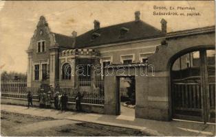 1913 Szászváros, Broos, Orastie; Ev. Pfarrhaus / Evangélikus paplak / Lutheran parish (EB)