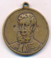 1902. "Kossuth Lajos 1802-1902" születésének 100. évfordulójára" aranyozott bronz eml...