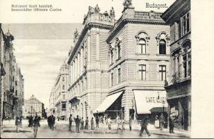 Budapest V. Belvárosi tiszti kaszinó a Café Klotilddal