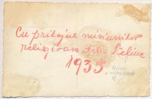 1935 Alsótelek, Teliuc, Untertelek (Hunyad); Cu prilejul misiunilor religioase dela Teliuc / Vallási...