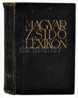 Magyar Zsidó Lexikon. Szerk.: Ujvári Péter. Bp., 1929, Magyar Zsidó Lexikon,(Pallas-ny.), 16+1028 p. Kiadói aranyozott félbőr kötésben, kopott, foltos, sérült borítóval, sérült gerinccel, foltos lapokkal, az utolsó lapon és a hátsó szennylapon kis lyukkal, 3 lap kijár.