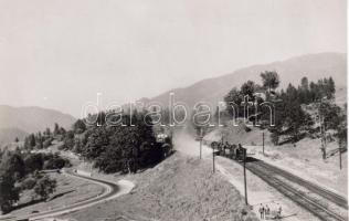 Alsótömös mit Bahn Foto AK