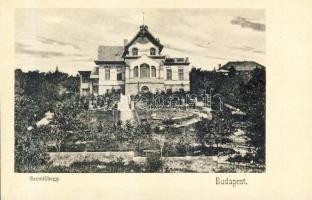 Budapest II. Szemlőhegy villa