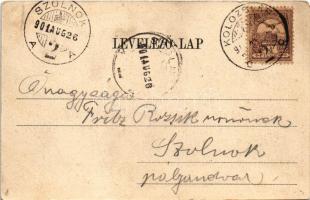 1901 Nagyvárad, Oradea; Hídfő, Nemes Mihály és Neumann M. üzlete. Helyfi László kiadása / bridge, sh...