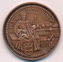 Renner Kálmán (1927-1994) DN "Mátyás király" kétoldalas bronz emlékérem (42,5mm) T:1