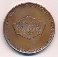 Bozó Gyula (1913-2004) / Szabó Géza (1939-) 1990. "Mátyás király halálának 500. évfordulója eml...