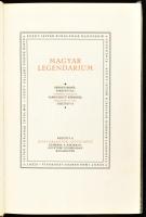 Magyar Legendárium. Eredetiekből fordította: Tormay Cecil. Fametszetű képekkel díszítette: Molnár C. Pál. Bp., Kir. M. Egyetemi Nyomda. Kiadói kartonált kötés, jó állapotban.