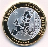 ~2002. "Emlékérem az euróövezet országainak közös valutájáról - Franciaország" aranyozott,...
