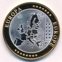 ~2002. "Emlékérem az euróövezet országainak közös valutájáról - Spanyolország" aranyozott,...