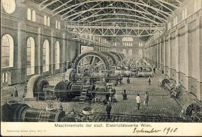 Vienna machine hall in the building of electric works