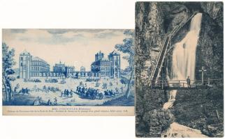 27 régi képeslap fotóalbumban