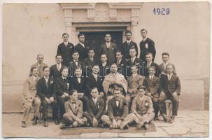 1929 Vajdahunyad, Hunedoara; Corul lui Brancoveanu / Dalegylet csoportképe / choir. Foto Fitzner photo (EK)