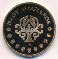 ifj. Szlávics László (1959-) 2011. "Nagy Magyarok / Szent-Györgyi Albert" aranyozott Cu em...