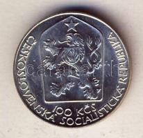 Csehszlovákia 1983. 100K Ag "Prágai Nemzeti Színház" T:2