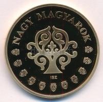 ifj. Szlávics László (1959-) 2012. "Nagy Magyarok / Kossuth Lajos" aranyozott Cu emlékérem...