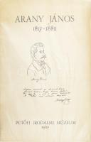 Arany János 1817-1882. Bp., 1967, Petőfi Irodalmi Múzeum, 8 sztl. lev. Kiadói papírkötés. Megjelent 3000 példányban.