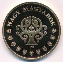 ifj. Szlávics László (1959-) 2012. "Nagy Magyarok / Liszt Ferenc" aranyozott Cu emlékérem ...