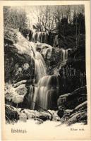 Rézbánya, Baita; Bihar esés, vízesés télen / waterfall in winter (EB)