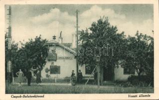 Csopak-Balatonkövesd vasútállomás