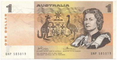 Ausztrália DN (1972-1973) 1D T:F szép papír Australia ND (1972-1973) 1 Dollar C:F fine paper Krause P#37.d