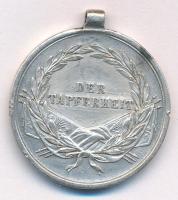 1914. "Ferenc József II. osztályú Ezüst Vitézségi Érem" jelzetlen Ag kitüntetés mellszalag...