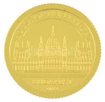 Cook-szigetek 2012. 1D Au "Budapest Parlament", "A világ legkisebb arany érméi" ...