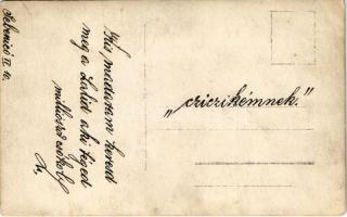 Osztrák-magyar haditengerészet matrózai a fedélzeten, levél kiosztás / K.u.K. Kriegsmarine Matrosen ...