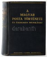 Dr. Hencz Lajos (szerk.): A Magyar Posta története és érdemes munkái. Bp., 1937, Merkantil Nyomda. Kiadói egészvászon kötés, gerinc szakadt, kopottas állapotban.