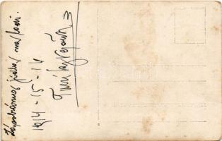 Osztrák-magyar haditengerészet matrózai a spájzban mérés közben / K.u.K. Kriegsmarine Matrosen / Aus...