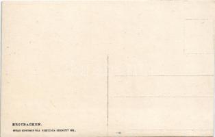 Osztrák-magyar haditengerészet matrózai a konyhában kenyér sütés közben / K.u.K. Kriegsmarine Matros...