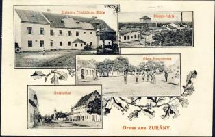 Zurány with dynamite factory and the Archduke Friedrich mill