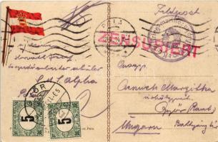 1914 Osztrák-magyar haditengerészet matrózai kenyeres kosarakkal / K.u.K. Kriegsmarine Matrosen, Tra...