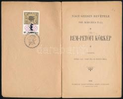 Bem-Petőfi körkép. Nagy-Szeben bevétele 1849. márczius 11-én. Festette: Syka Jan, Vágó Pál és Spányi...