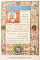 Márki Sándor (szerk.): Mátyás király emlékkönyv. Bp., 1902, Athenaeum. Kiadói aranyozott, dombornyom...